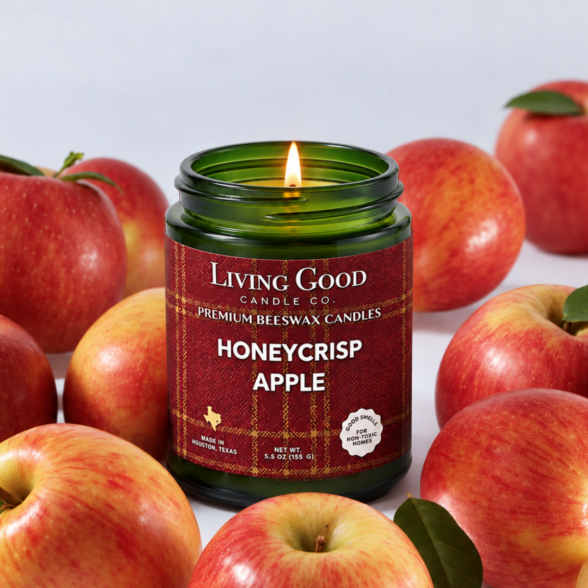 Honeycrisp Apple: A Crisp Fall Apple Candle Scent