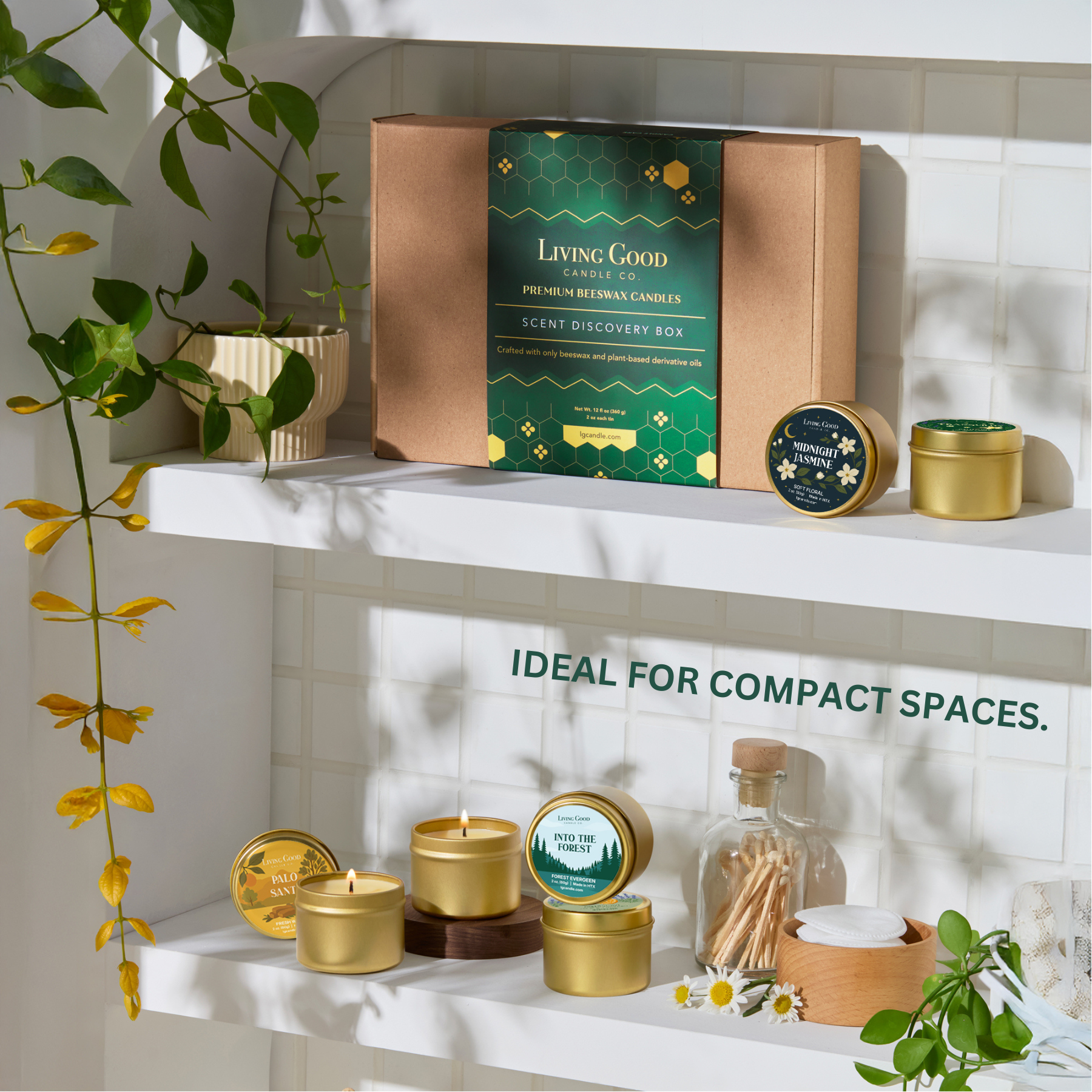 Scent Discovery Box – Scented Beeswax Candle Set Scent Discovery Box – Scented Beeswax Candle Set